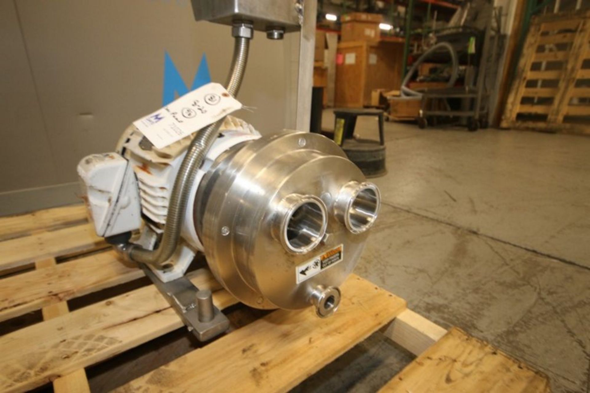 SPX Waukesha Cherry-Burell 15 hp Self-Priming Liquid Ring Pump, M/N 2085LR, S/N 1000002827137, 208- - Image 5 of 9