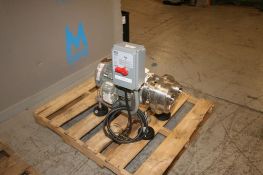 WCB 15 hp Centrifugal Pump, M/N 052085LR, S/N 385744, with Aprox. 2-1/2" Clamp Type Inlet/Outlet,