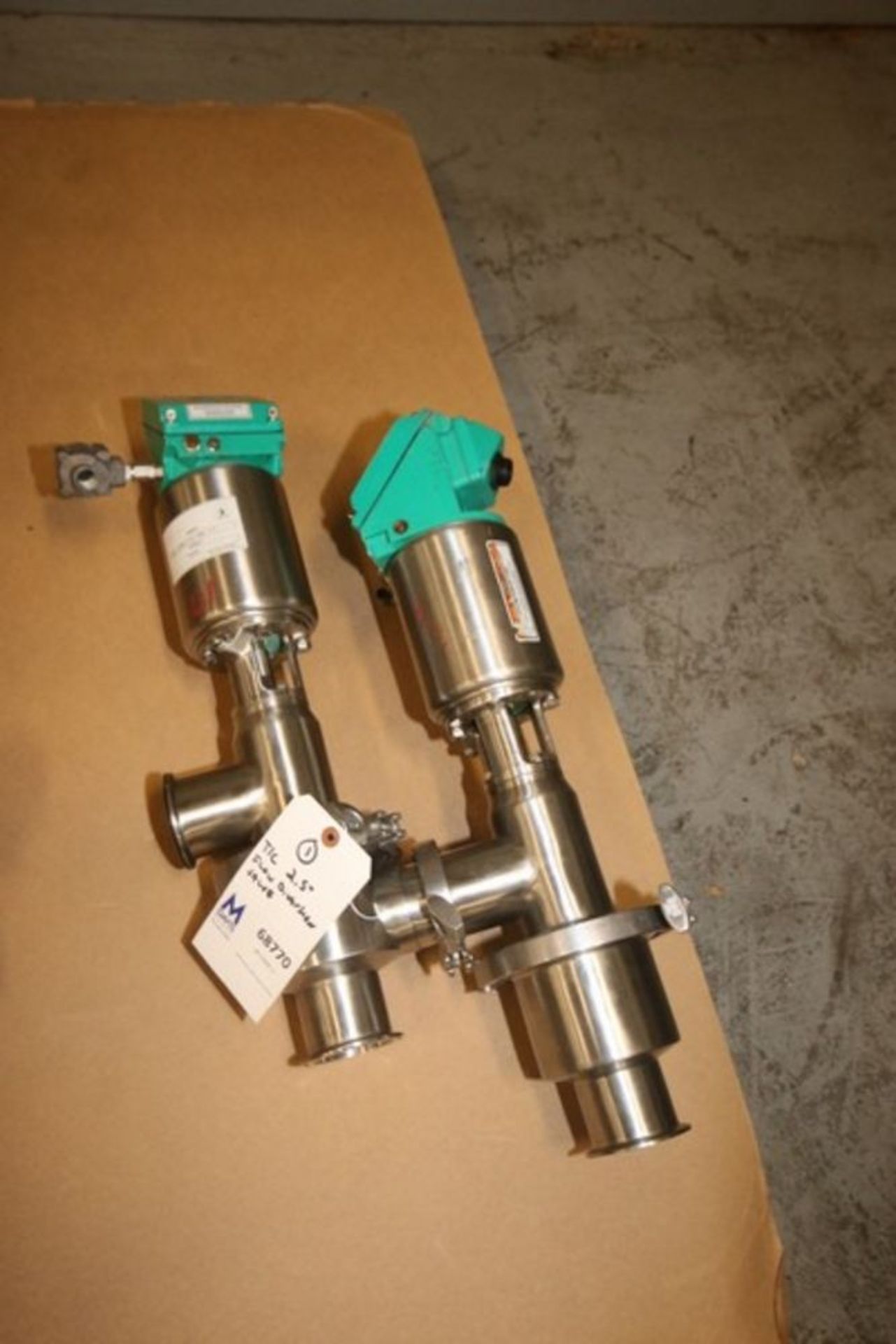 Tri-Clover 2.5" S/S Flow Diversion Valve, M/N 762TR-227M-2-1/2-316L-1-2 (INV#68770) (Located at - Image 3 of 7