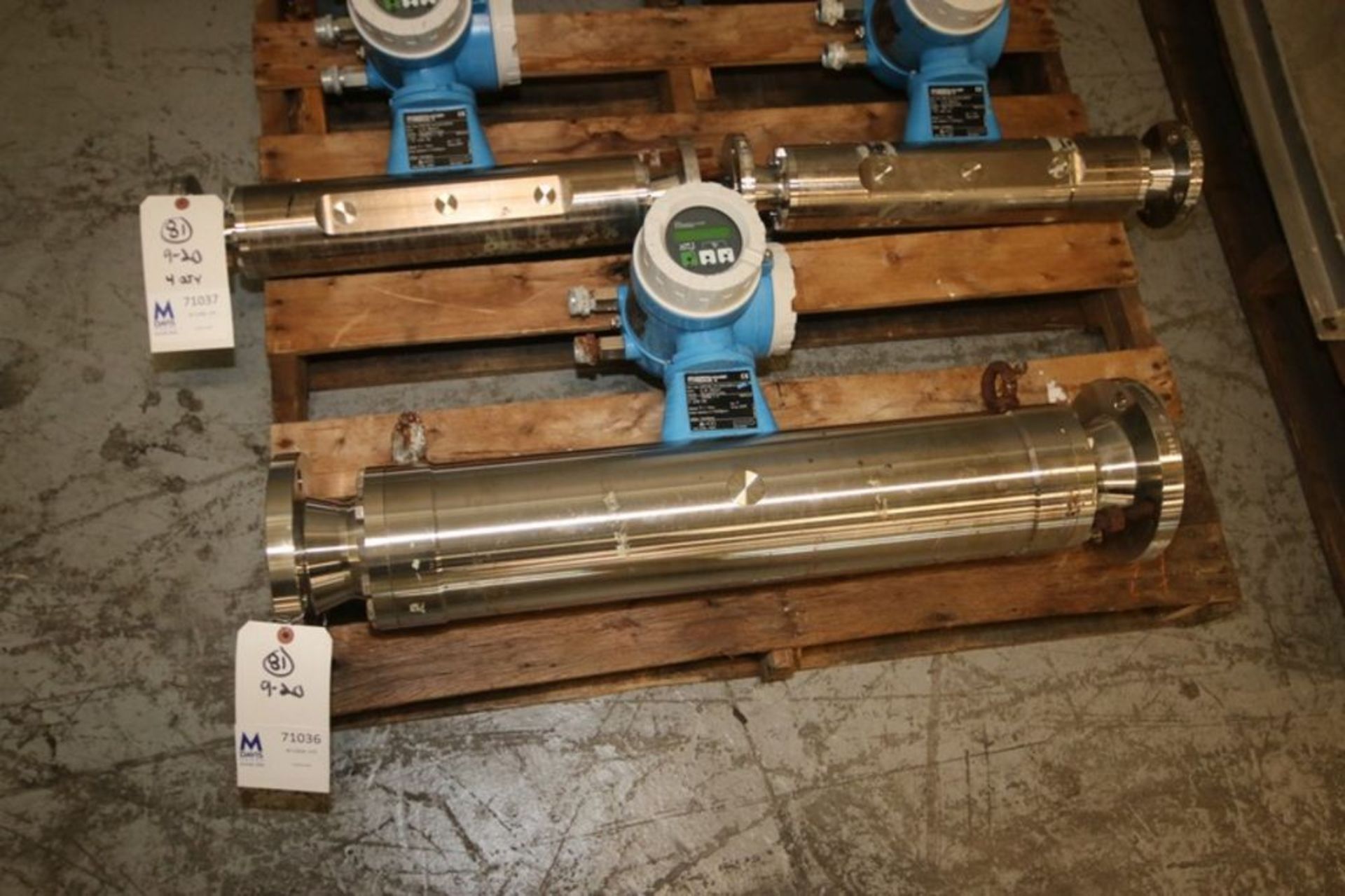 Endress+Hauser S/S Flow Meter, Order Code: 63MT80-SAA00A25B1W, S/N G 6F 850447, with 3" Bolt Type - Image 2 of 7