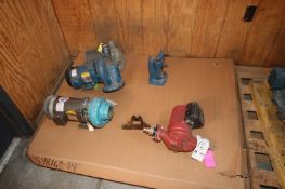Pallet of Assorted Pump Parts, Includes (2) 1 hp & 3/4 hp Water Pumps, with Additonal Pump Head &