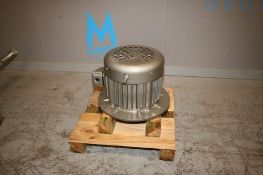 NEW Breddo 15 hp Likwifier Motor, 1765 RPM Motor, 230/460 Volts, 3 Phase (INV#74603)(Located @ the