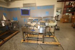 Mettler Toldeo Hi-Speed Check Weigher, M/N XS, S/N 12005321, 120 Volts, 1 Phase, with (2) Sections