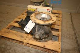 Rotolok Rotary Star Valve, Machine Size: 8RVCSSS3, Equip. No.: 245H3, with Drive, Aprox. 18" Dia.