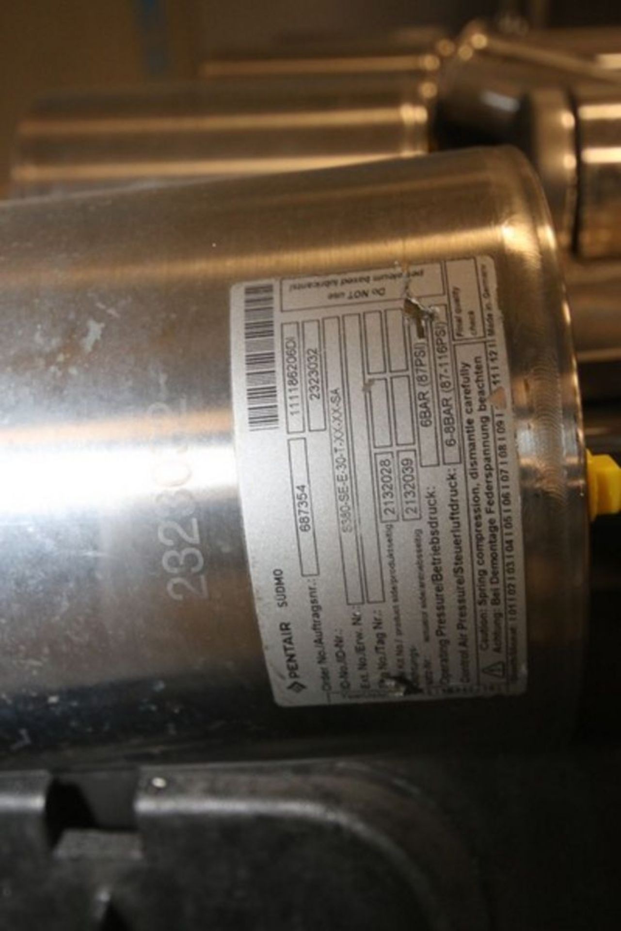 Pentair Sudmo S/S 3" Air Valves, Order No.; 687354 (INV#70270) (Located at the MDG Auction Showroom) - Image 6 of 7