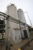 Peaboy/TecTank Dual Silo Flour SIlo System,