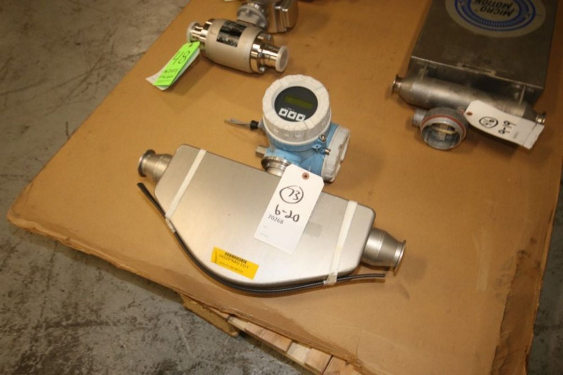 Endress+Hauser Flow Meter, M/N PROMASS 80, Order Code: 80E50-AFTSAARABBA8, with Aprox. 2" Clamp Type - Image 2 of 5