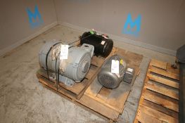 Pallet of Assorted 7.5 hp Motors, Assorted RPM (INV#66870) (Located at the MDG Auction Showroom) (
