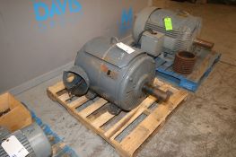 Lincoln 100 hp Motor, S/N 3707493, 1185 RPM, 460 Volts, 3 Phase (INV#68777) (Located at the MDG