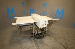 Metal Detector & Conveyor, Product Opening: Aprox. 36" W x 2-1/2" H, with Aprox. 37" W Belt with