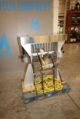 Paxall 8-Head Depositor, Mounted on S/S Frame (IN#68316)(LOCATED AT MDG AUCTION SHOWROOM--PGH.,