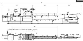 2019 CT Pack Single Lane Flow Wrapper with Additional Infeed Conveyor (Approx. $350,000), Model