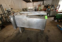 Robert Retser Co. S/S Slicer, Mounted on S/S Frame (Located in Rear Garage--McKees Rocks, PA) (