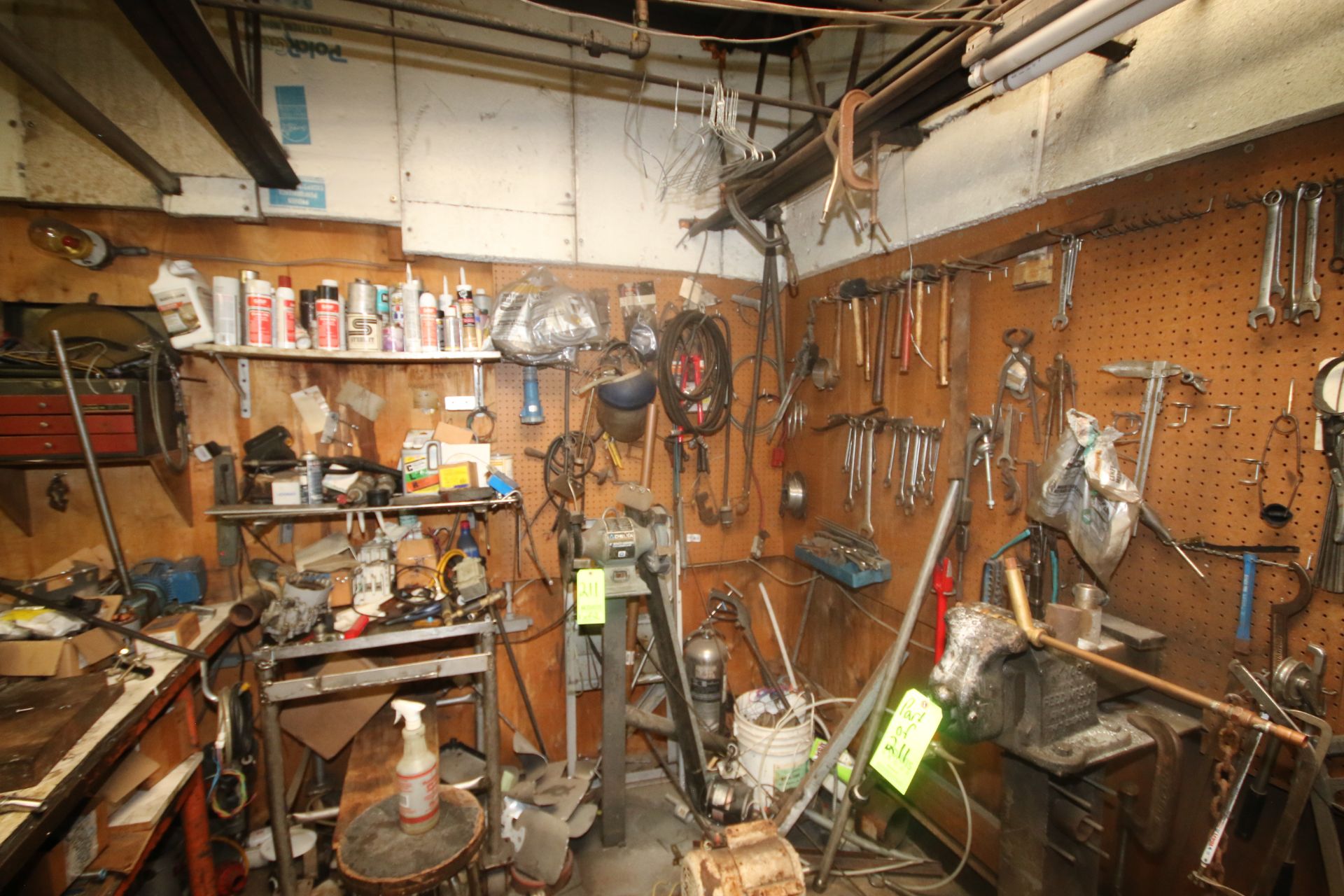 Large Assortment of Hand Tools, Includes Wrenches, Screw Drivers, Hammers, Saws, Hydraulic Tubing, - Image 2 of 7