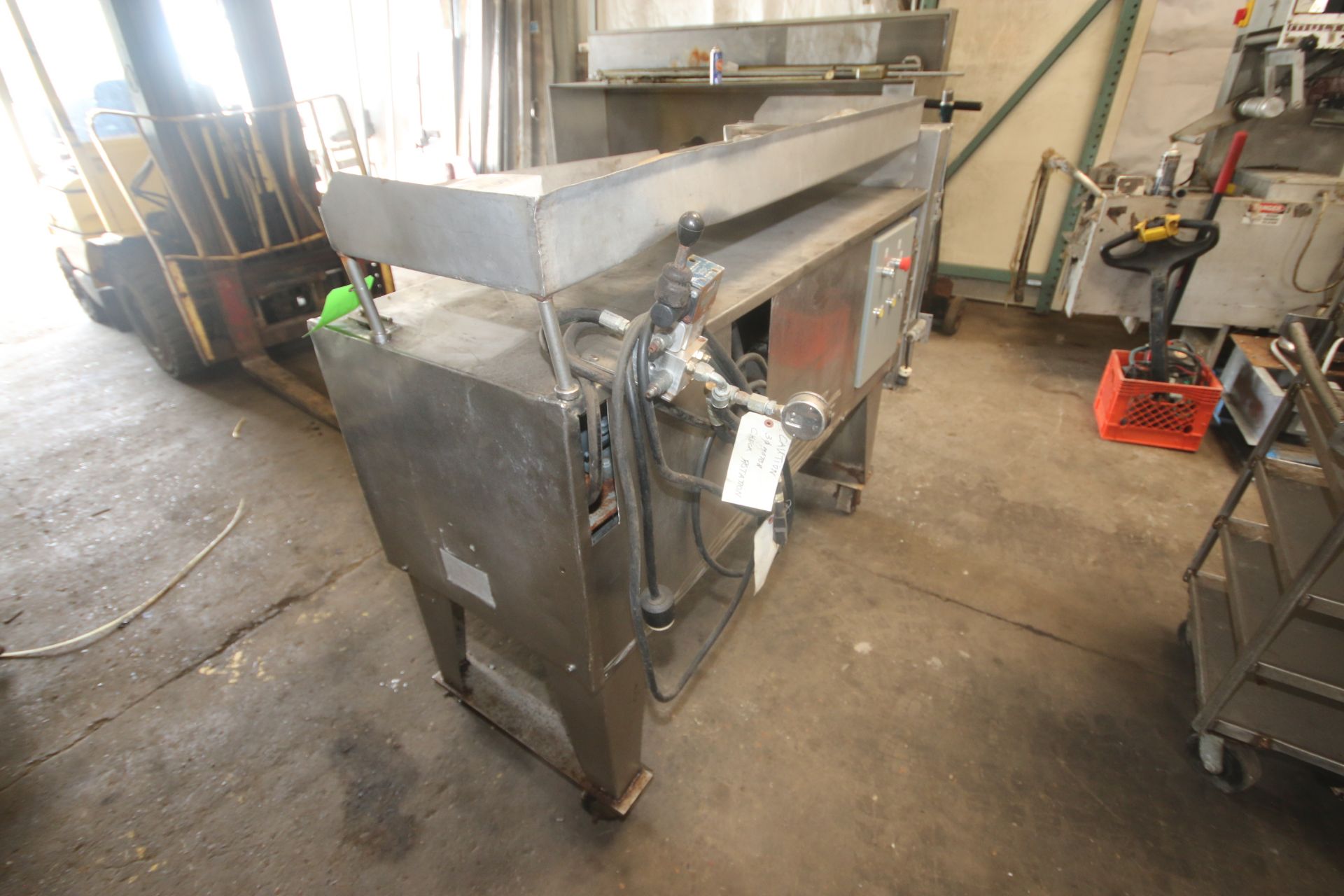 Robert Retser Co. S/S Slicer, Mounted on S/S Frame (Located in Rear Garage--McKees Rocks, PA) ( - Image 5 of 5