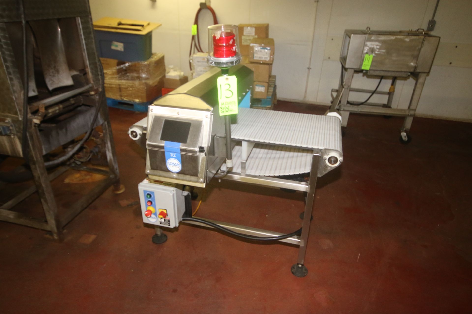 2012 LOMA IQ2 S/S Metal Detector, M/N KIMD23479, 110 Volts, 1 Phase, with Aprox. 21-1/2" W x 6" H - Image 8 of 14