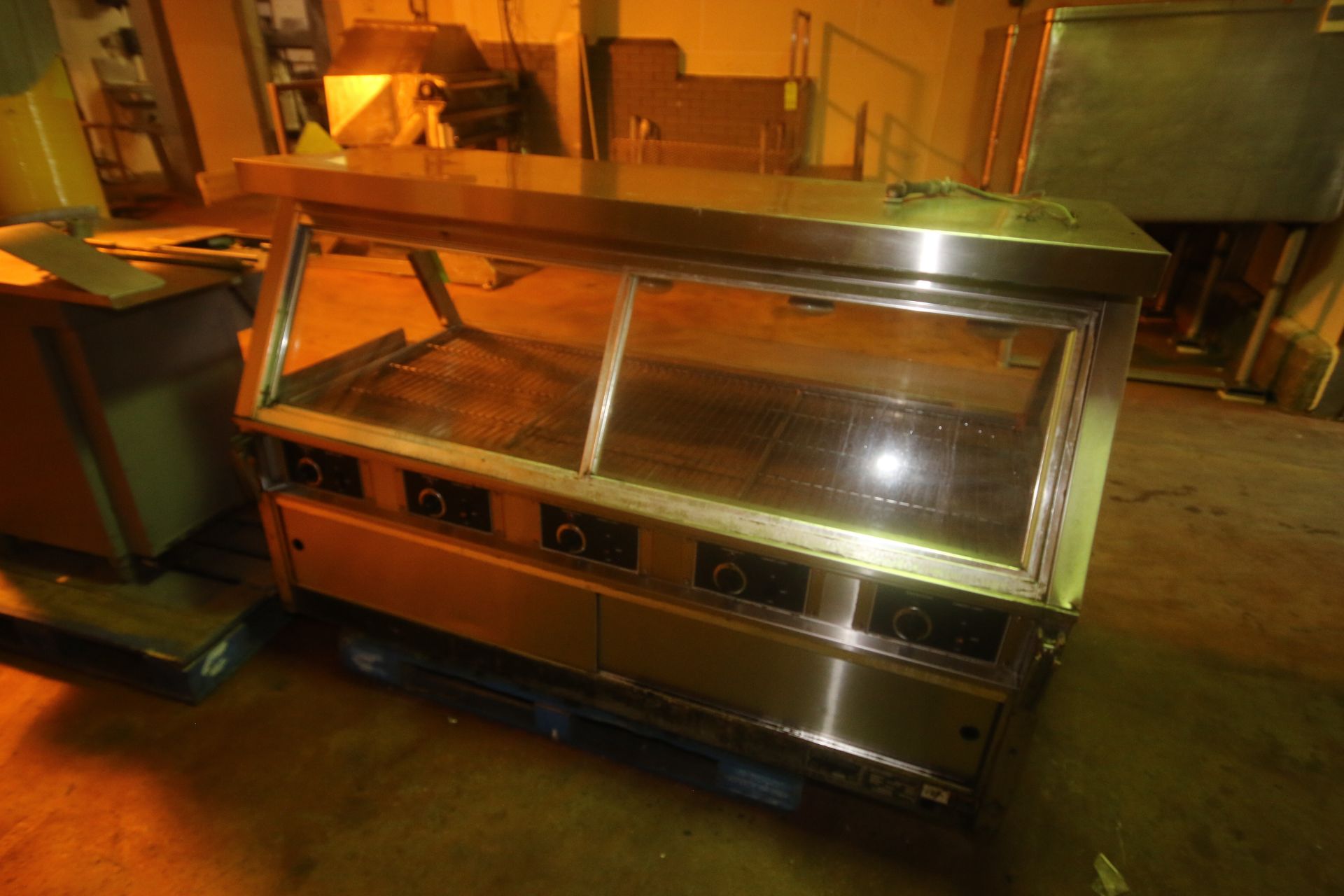 BKI S/S Deli Counter with Internal Heating, M/N 8SW-6, 120/208 Volts, 3/1 Phase, Overall Dims.: - Image 3 of 4