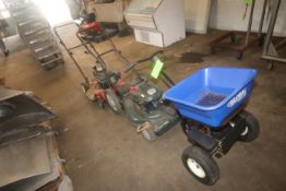 Push Lawn Mowers with (1) Push Chemical Spreader (Located in Rear Garage--McKees Rocks, PA)(Rigging,