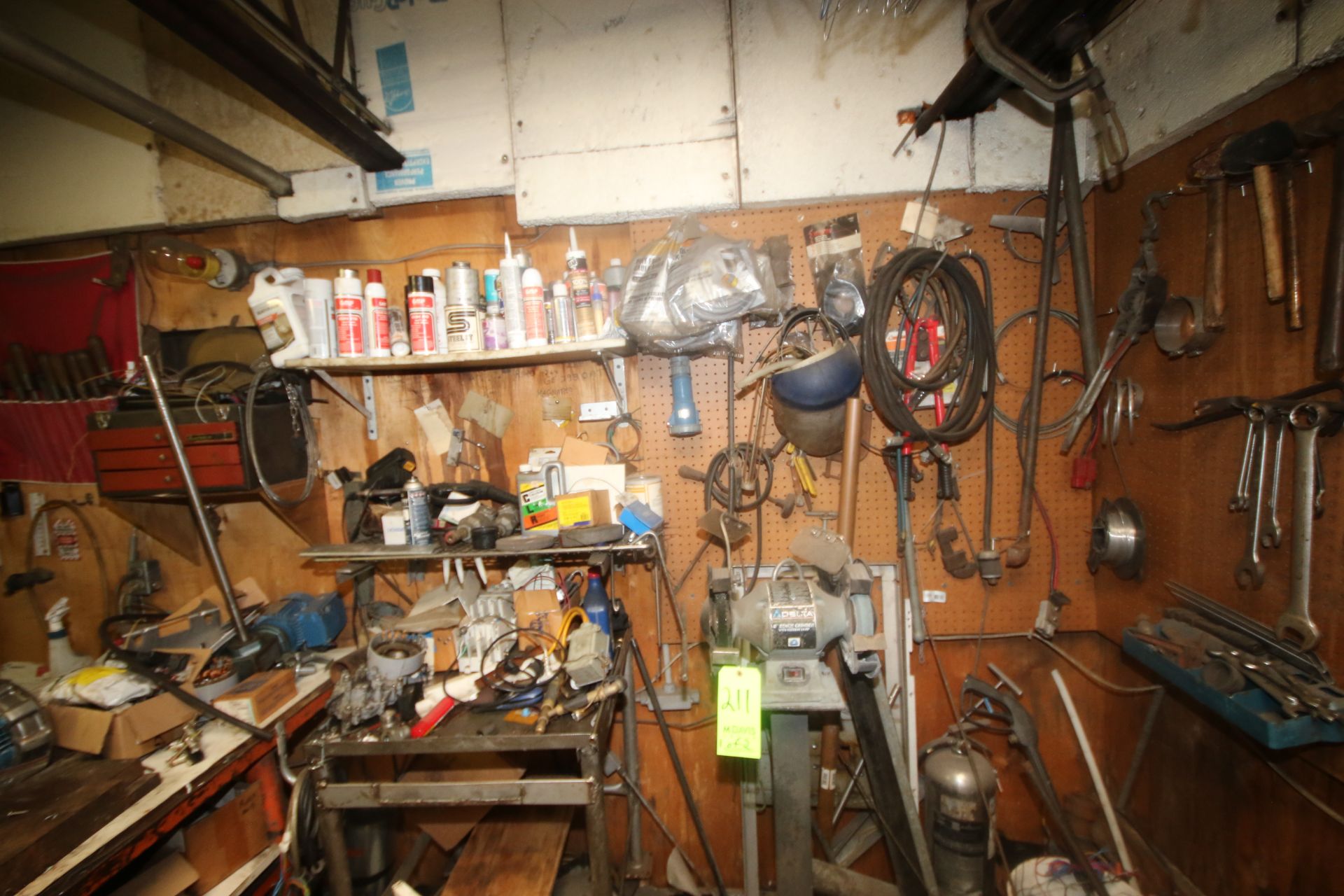 Large Assortment of Hand Tools, Includes Wrenches, Screw Drivers, Hammers, Saws, Hydraulic Tubing, - Image 5 of 7