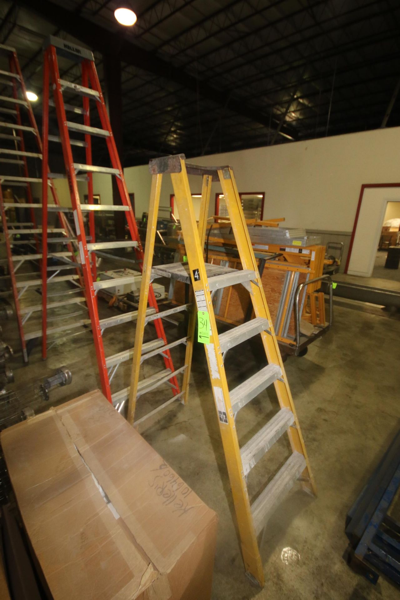 A-Frame Ladders, Total Height Aprox. 139" H; 115" H; & 77" H (LOCATED IN WINNSBORO, TX)(Rigging, - Image 3 of 3