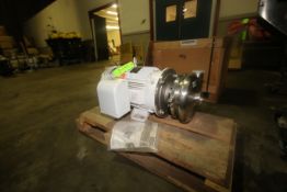 NEW WCB/SPX 30 hp Centrifugal Pump, M/N 2085, S/N 10000002816995, Date: 12/13/12, with Baldor 3510