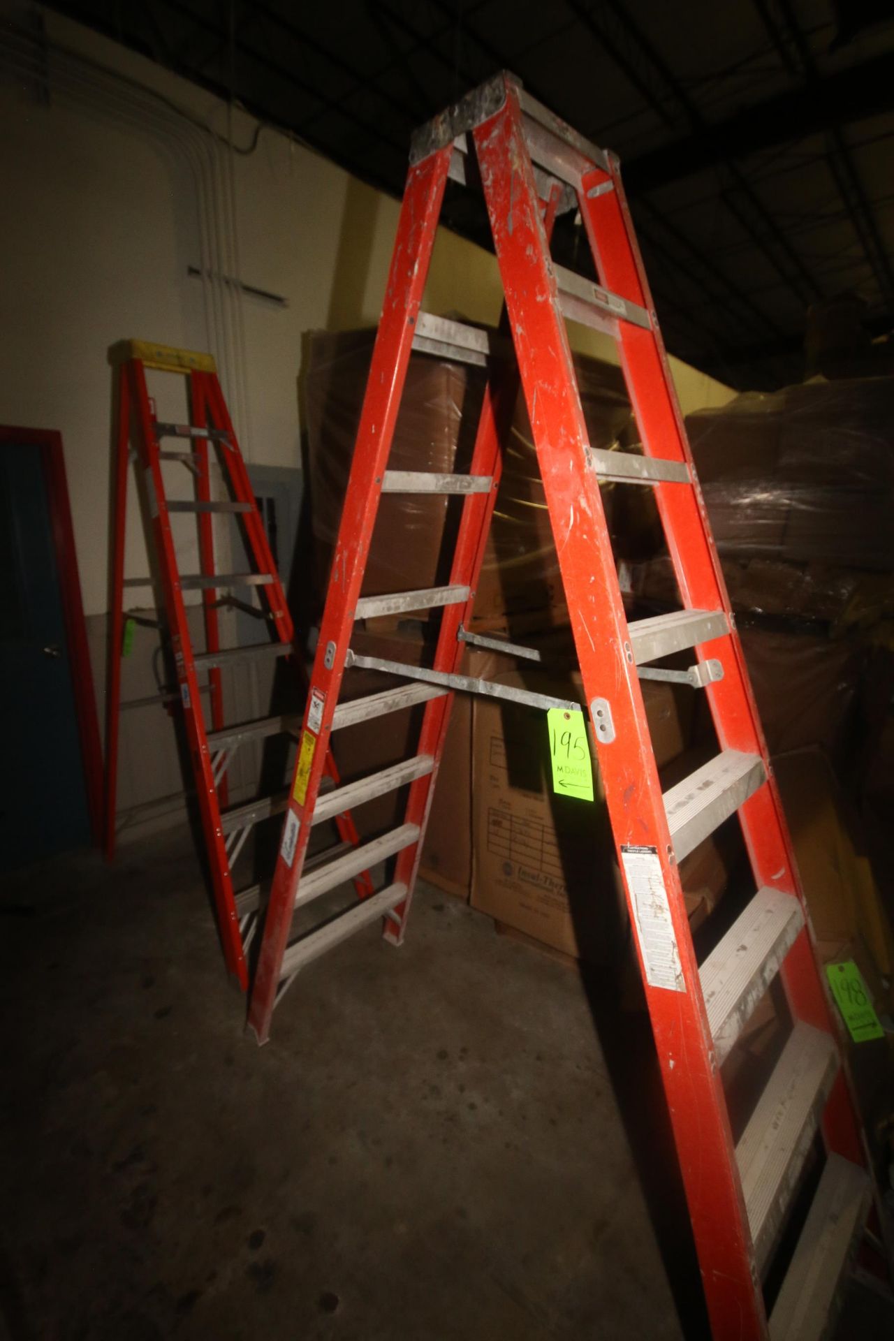 A-Frame Ladders, Overall Height Aprox. 192" Tall & 196" H (LOCATED IN WINNSBORO, TX) (Rigging,