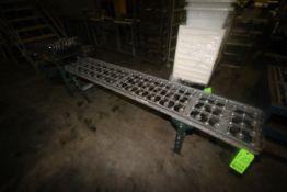 Sections of ACS Skate Conveyor, with Junction Section & Straight Section, Aprox. 7' L (LOCATED IN