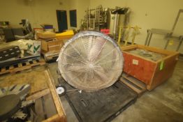 Industrial Fan, Mounted on Portable Frame (LOCATED IN WINNSBORO, TX) (Rigging, Handling & Site