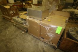 Lot of Assorted Contents, Includes NEW S/S Control Panels in Boxes, Allen-Bradley PanelView Display,