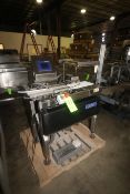 Mettler Toledo Check Weigher, M/N XE, S/N 08004322, 110 Volts, 1 Phase, with Aprox. 8" W Conveyor