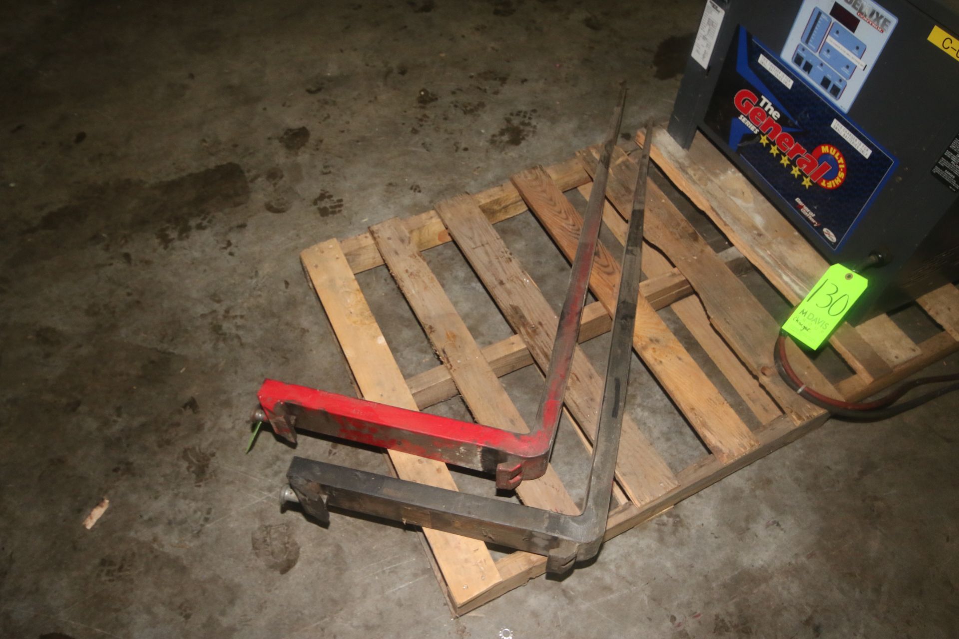 Pair of Spare Forklift Forks, Aprox. 42" L (LOCATED IN WINNSBORO, TX) (Rigging, Handling & Site - Image 2 of 2