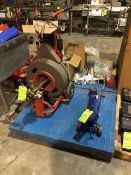 Ridgid Plumbing Snake, Mounted on Portable Cart, Includes with Westward Floor Jack (NOTE: Jack is