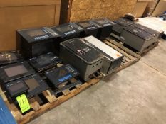 Lot of Assorted Electronics, with NEW Allen-Bradley PowerFlex 700, (4) Allen-Bradley PanelView