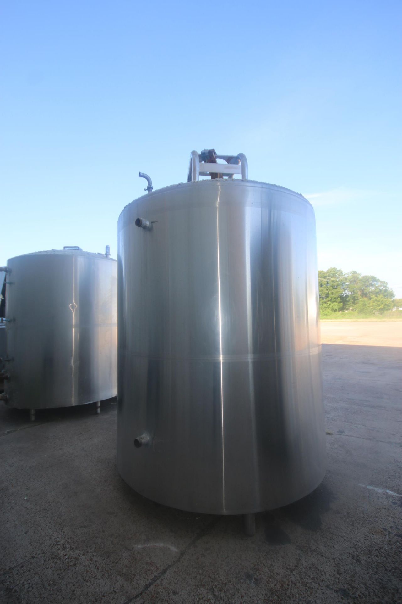 DCI 2,000 Gal. S/S Vertical Processor, with Top Mounted Agitation Motor Mount, Mounted on S/S - Image 3 of 27