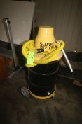 Slury Shop Vac, Mounted on Barrel with Hose & Vacuum Head Attachment (LOCATED IN WINNSBORO, TX) (