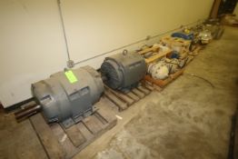 Lot of Assorted Motors, Includes HP Ranging From 5 hp- 50 hp, Includes Dual Filter Housing, Pump