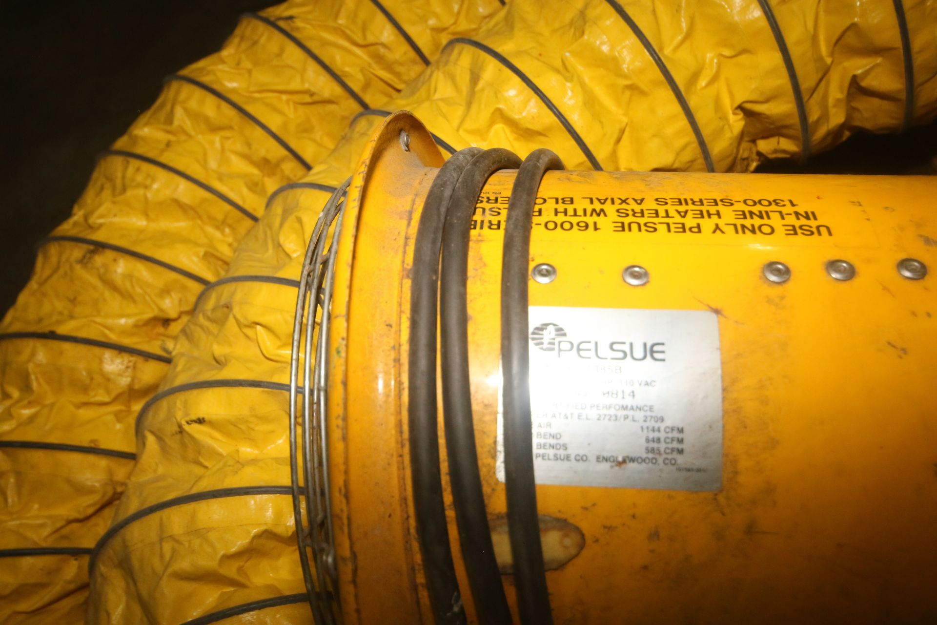 Pelsue Fumigation System, M/N 1385B, S/N 00814, with Duct Work & Blower (LOCATED IN WINNSBORO, TX) - Image 3 of 3