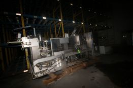 Hassia Form, Fill, & Seal Machine, M/N THL 24/28, S/N 1033600888, 220 Volts, Includes Pallet of