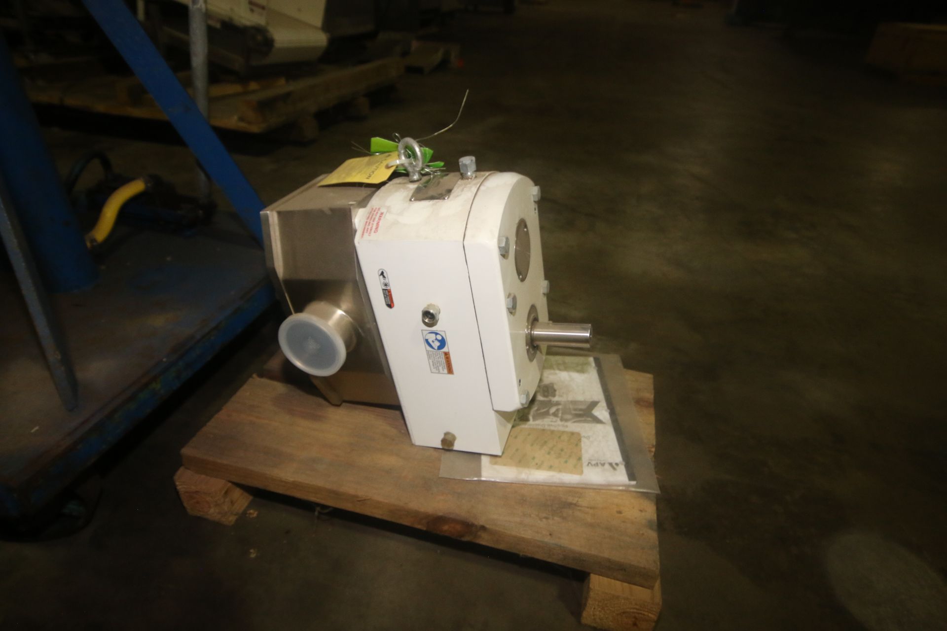 NEW SPX Positive Displacement Pump Head, Size R6, S/N 10000003031840, with Aprox. 3" Clamp Type - Image 3 of 5