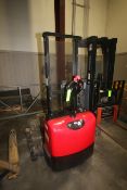 Dayton 2,650 lb. Capacity Walk-Behind Electric Forklift, M/N 2LEC2, with Aprox. 45" L Forks (LOCATED