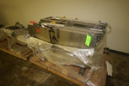 (2) Straight Sections of S/S Conveyor, Includes Dual Lane Straight Section of S/S Conveyor,