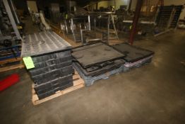 Lot of Assorted Plastic Dunnage Racks, Pallets, & Plastic Lids (LOCATED IN WINNSBORO, TX)(Rigging,