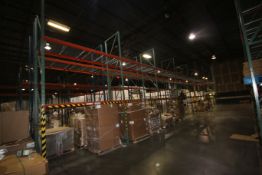 26-Sections of Bolt Type Pallet Racking, with (29) 190" Tall Uprights, with (40) Sets of 105" L