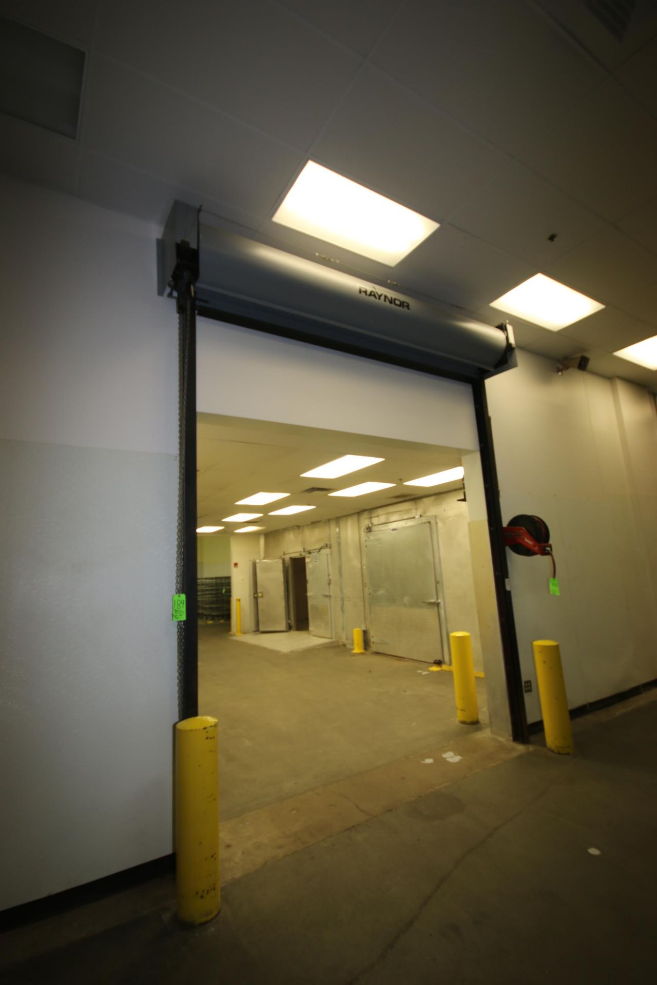 Raynor Manual Roll-Up Door, Dimensions: Aprox. 12' H x 10' W, with Door Framing (LOCATED AT BAKE