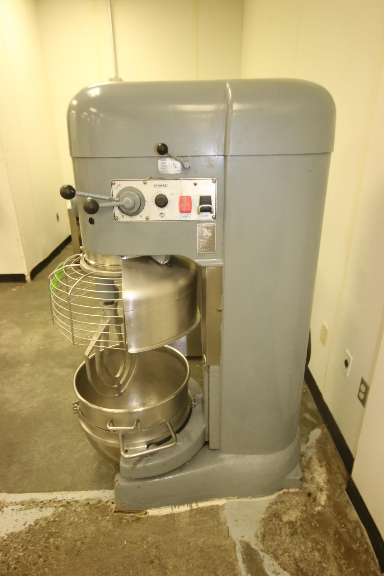 Hobart Mixer, M/N M802, S/N 31-1180-986, with 3 hp Motor, 1755 RPM, 200 Volts, 3 Phase, with S/S - Image 3 of 8