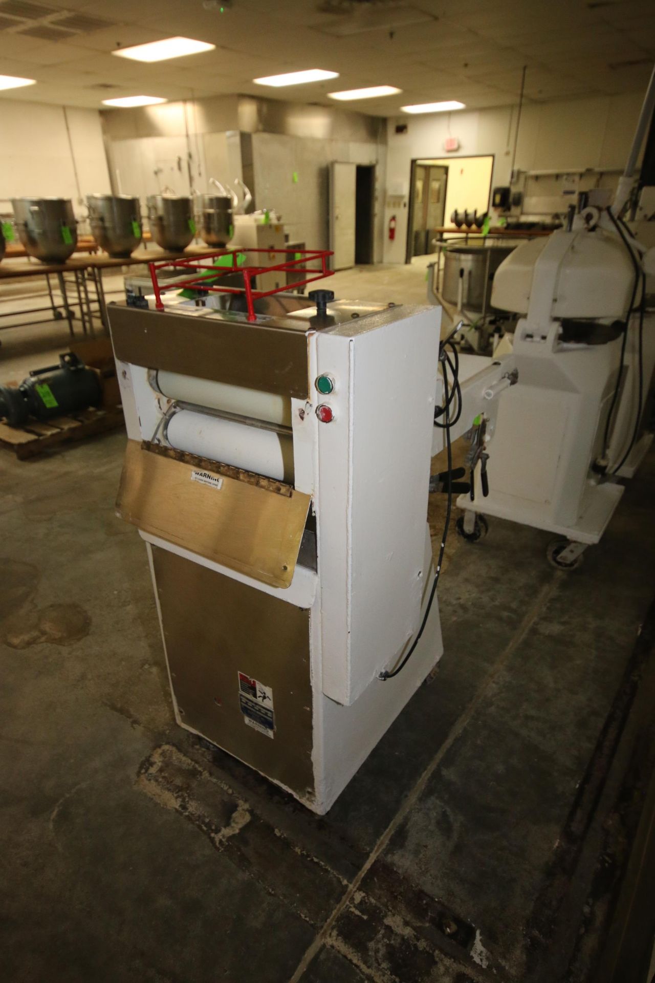 Bloemhof Bread & Roll Molder, M/N 860-1, Series 08B67, 115 Volts, 1 Phase, with Aprox. 18" W Belt, - Image 4 of 5