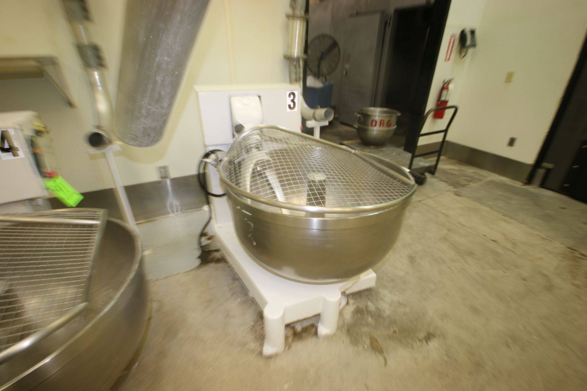 VMI Phebus 2000 Dough Mixer, M/N 2330 MAL, S/N 131206, 208 Volts, Bowl Separates From Mixer--See - Image 4 of 6