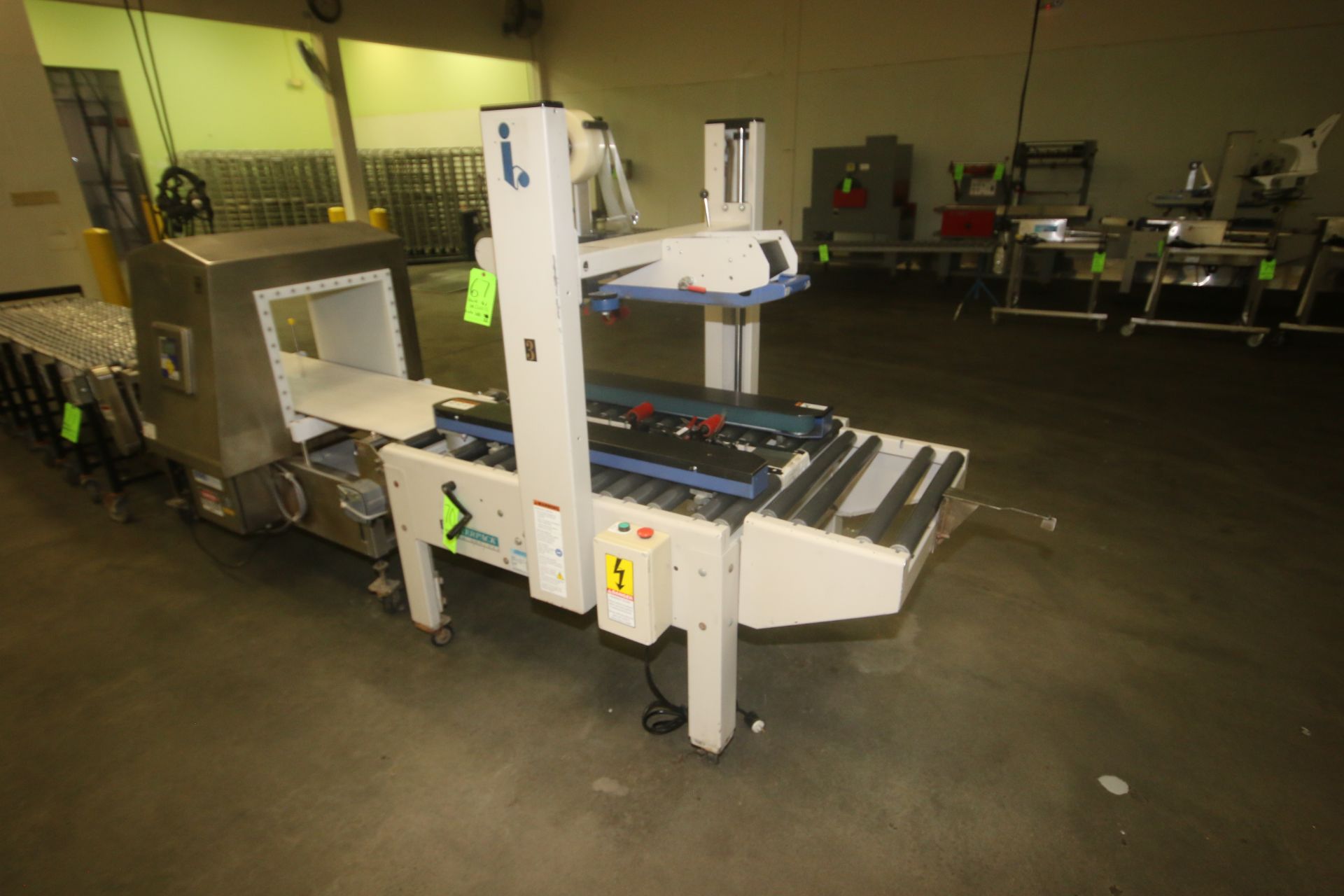 InterPack Top & Bottom Case Sealer, M/N USA 2024-SB/3, S/N TM 594 05 A 038, 115 Volts, 1 Phase, with - Image 2 of 4