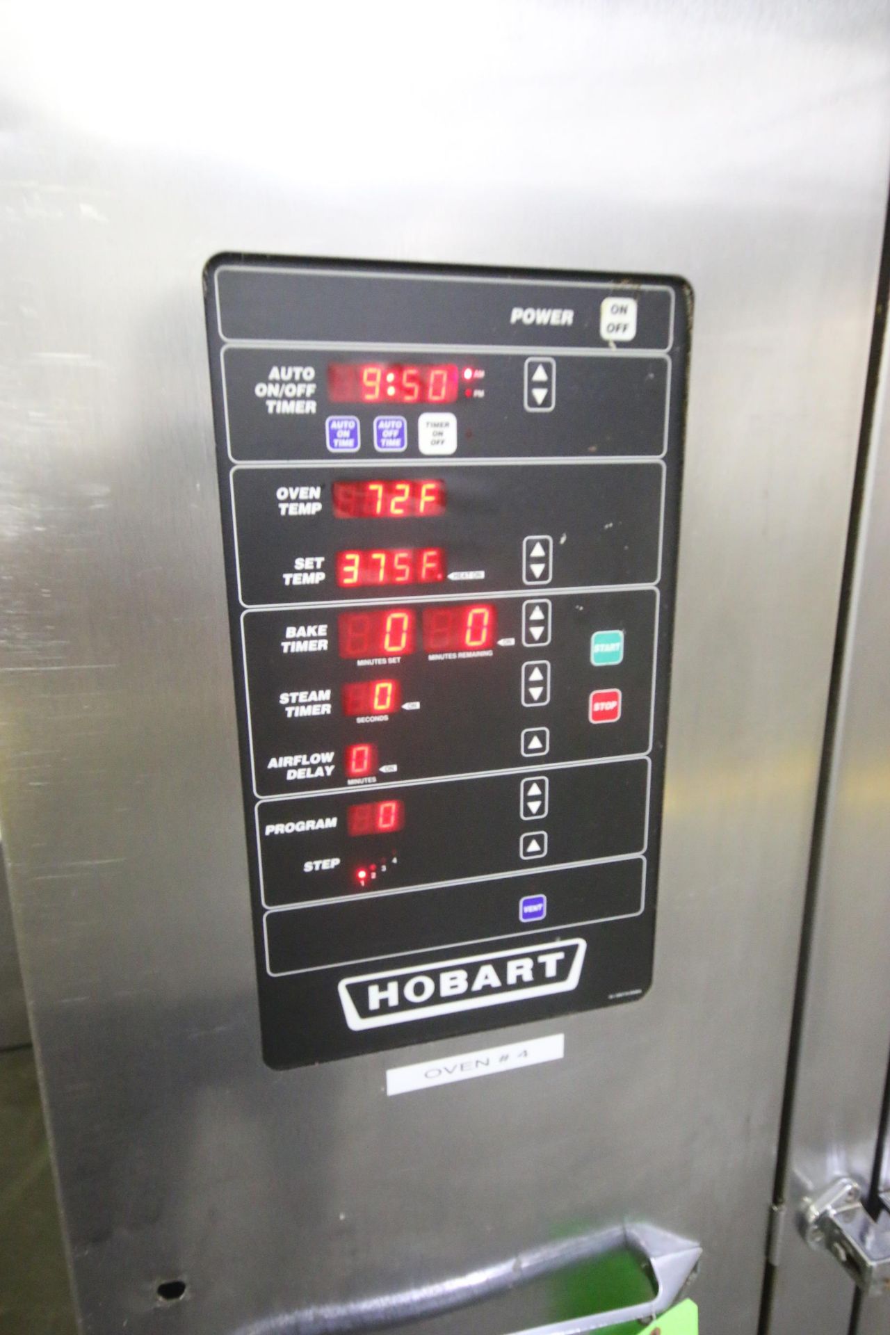 Hobart S/S Single Rotating Rack Natural Gas Oven, M/N HBA2G, S/N 24-1044239, 290,000 BTU/HR, with - Image 3 of 12