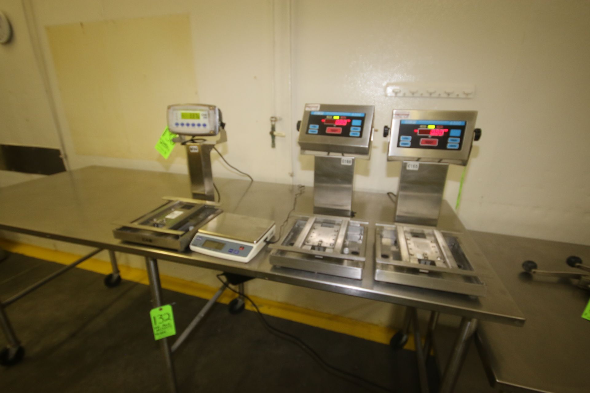 Assorted S/S Digitial Platform Scales, Includes (2) Doran S/S Digital Platform Scales, M/N 4300 (